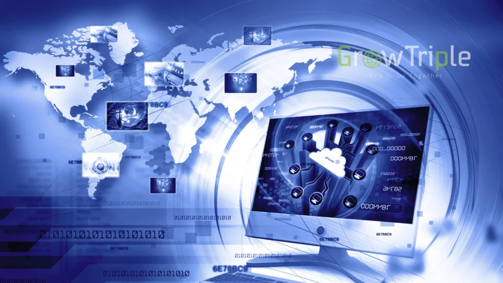 Business team improving digital presence with web analytics in 2025