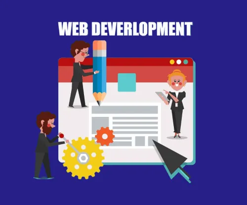 Custom website development service for businesses